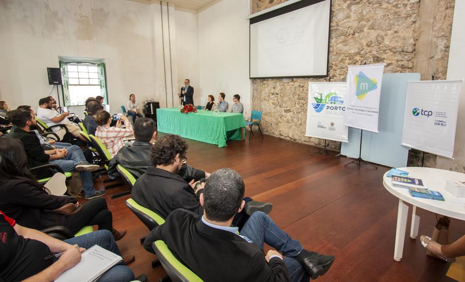 Monitoramento ambiental portuário é tema de debate em Paranaguá. Foto: Claudio Neves/APPA