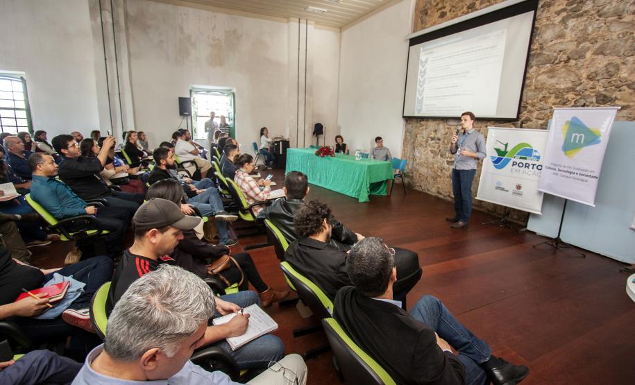 Monitoramento ambiental portuário é tema de debate em Paranaguá. Foto: Claudio Neves/APPA