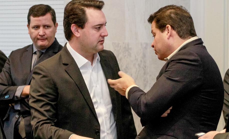 Governador Carlos Massa Ratinho Junior coordena reunião com a equipe de governo. - Curitiba, 25/06/2019 - Foto: Valdelino Alves Pontes