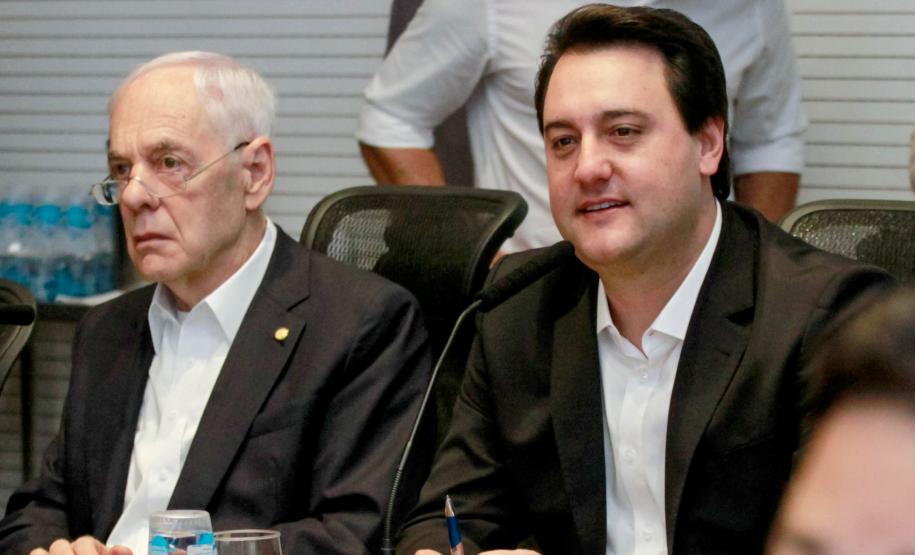 Governador Carlos Massa Ratinho Junior coordena reunião com a equipe de governo. - Curitiba, 25/06/2019 - Foto: Valdelino Alves Pontes