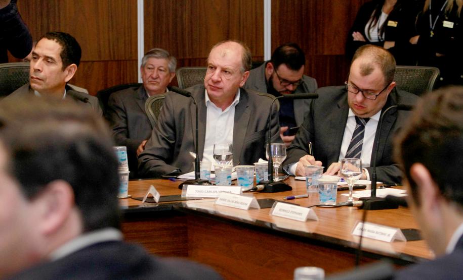 Governador Carlos Massa Ratinho Junior coordena reunião com a equipe de governo. - Curitiba, 25/06/2019 - Foto: Valdelino Alves Pontes