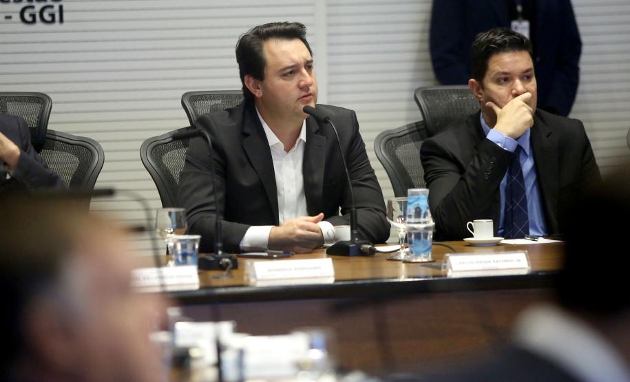 Governador Carlos Massa Ratinho Junior coordena reunião com a equipe de governo. - Curitiba, 25/06/2019 - Foto: Jaelson Lucas/ANPr
