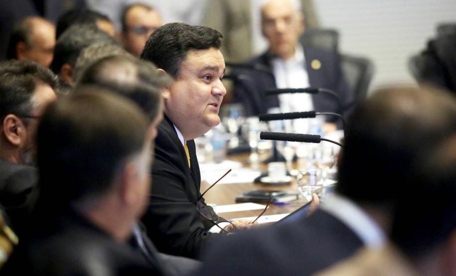 Governador Carlos Massa Ratinho Junior coordena reunião com a equipe de governo. - Curitiba, 25/06/2019 - Foto: Jaelson Lucas/ANPr