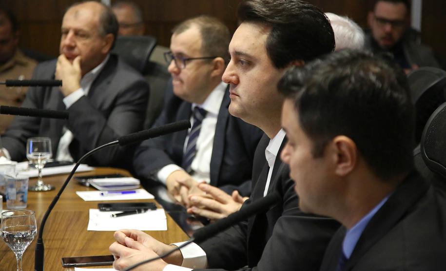 Governador Carlos Massa Ratinho Junior coordena reunião com a equipe de governo. - Curitiba, 25/06/2019 - Foto: Jaelson Lucas/ANPr
