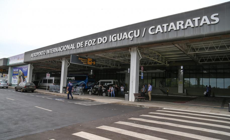 Aeroporto Internacional de Foz do Iguaçu / Cataratas. Foz do Iguaçu, 10/05/2019 - Foto: Geraldo Bubniak/ANPr