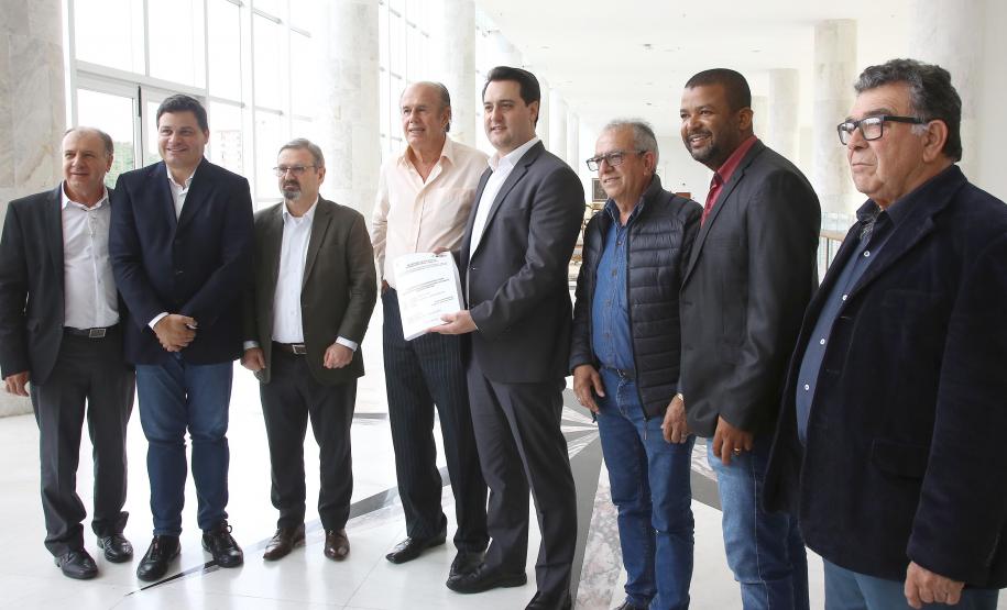 Governador Carlos Massa Ratinho Junior durante reunião com executivos da Klabin - Curitiba, 02/07/2019 - Foto: Jaelson Lucas/ANPr