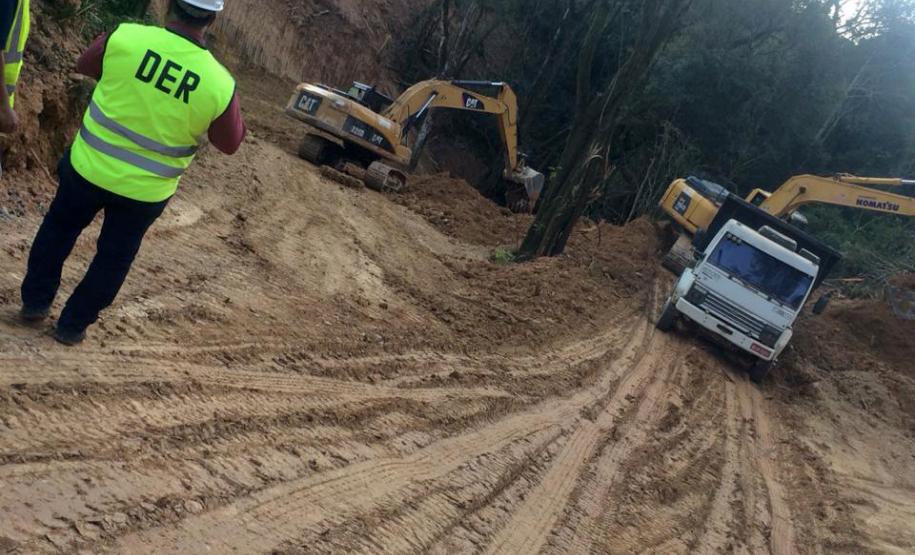 PR-340. Foto: Divulgação/DER