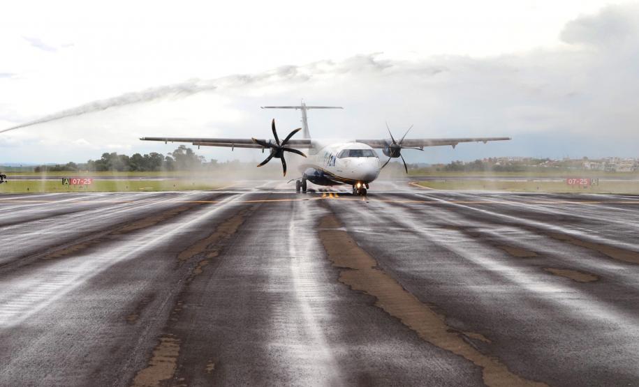 Aeroporto de Pato Branco. Foto: José Fernando Ogura/ANPr
