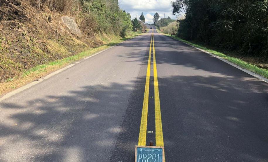 Três rodovias da Região Metropolitana de Curitiba, próximas a Santa Catarina, estão sendo recuperadas pelo Departamento de Estradas de Rodagem do Paraná (DER/PR)