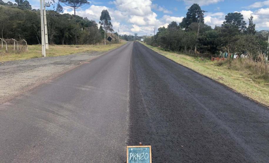 Três rodovias da Região Metropolitana de Curitiba, próximas a Santa Catarina, estão sendo recuperadas pelo Departamento de Estradas de Rodagem do Paraná (DER/PR)
