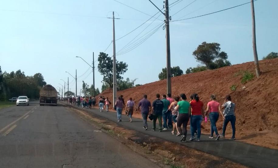 O Governo do Estado está investindo R$ 74,4 milhões em obras de rodovias da região Noroeste. Estão em andamento a duplicação da PR-323, de Paiçandu até Doutor Camargo, e a construção de uma ciclovia no município de Terra Boa, na PR-082. As obras são executadas pelo Departamento de Estradas de Rodagem do Paraná (DER-PR). Foto: Divulgação/DER