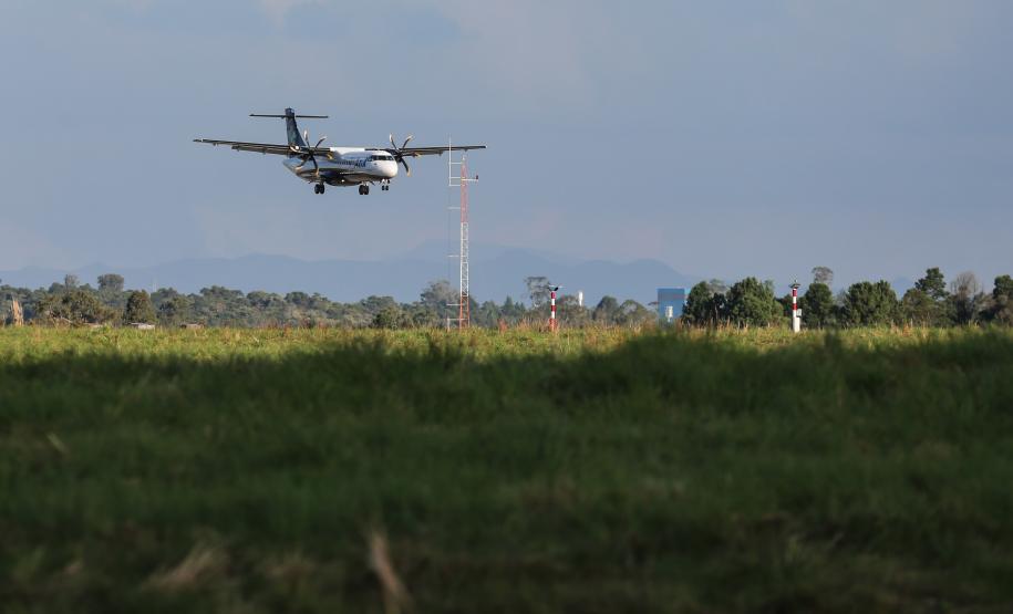 Incentivo do Estado amplia oferta de voos domésticos e internacionais Foto: Geraldo Bubniak/ANPr