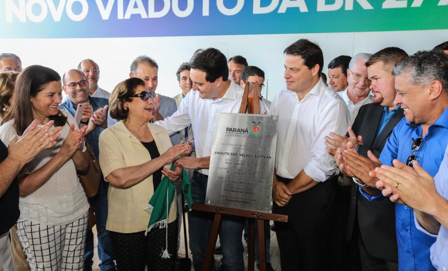 O governador Carlos Massa Ratinho Júnior inaugura nesta quinta-feira (10) , o viaduto da BR-277 e as obras de ampliação do Terminal de Contêineres de Paranaguá (TCP).Paranaguá, 09/10/2019 -  Foto: Geraldo Bubniak/AEN