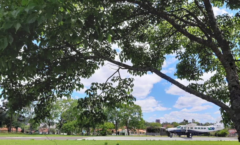 União da Vitória volta a ter rota aérea após mais de 50 anos. Foto: Prefeitura de União da Vitória