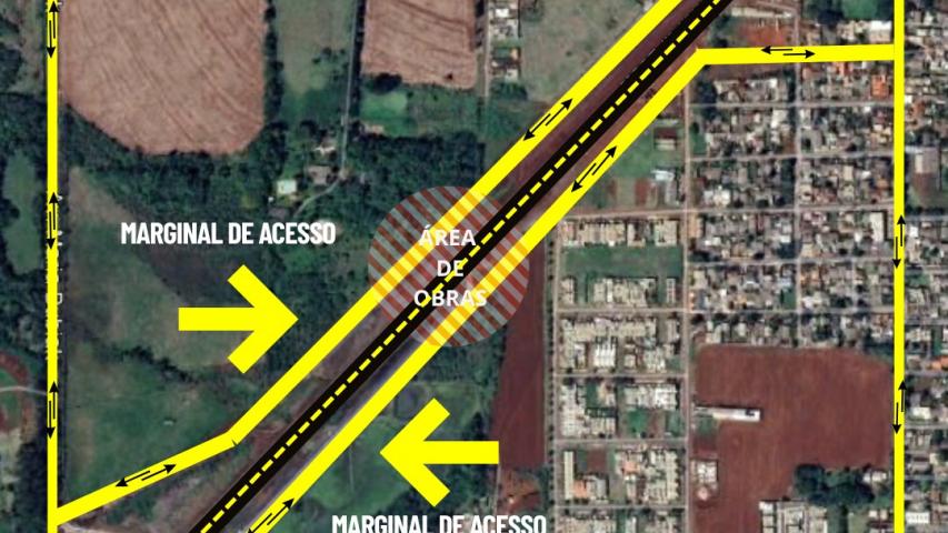 Croqui futuras marginais perimetral leste